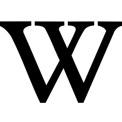 typography - Is there a name for a Wikipedia-like "W"? - Graphic Design ...