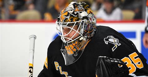 Penguins' Tristan Jarry to Miss Start of Rangers Series with Lower-Body ...