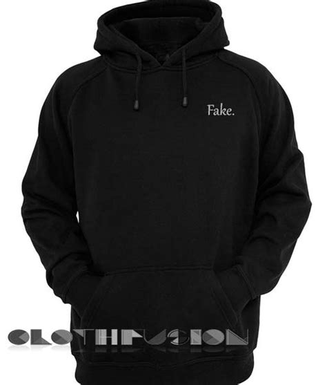 Fake Logo Hoodie Unisex Premium Clothing Design