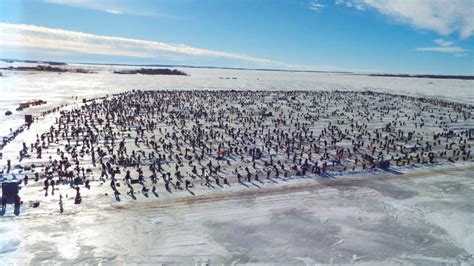 Devils Lake Ice Fishing Tournament: An Anglers Paradise