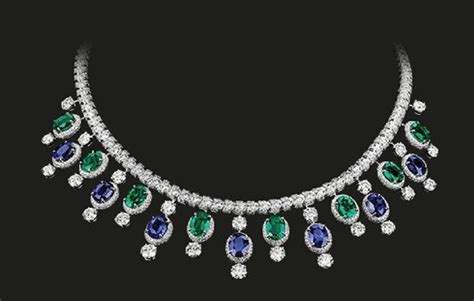 Gorgeous Emerald, Sapphire and Diamond Necklace | Sensual Sapphires