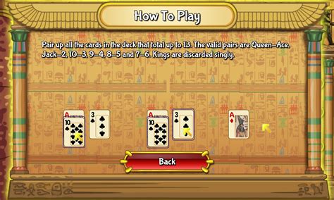 🕹️ Play Egypt Pyramid Solitaire Game: Free Online Ancient Egyptian ...