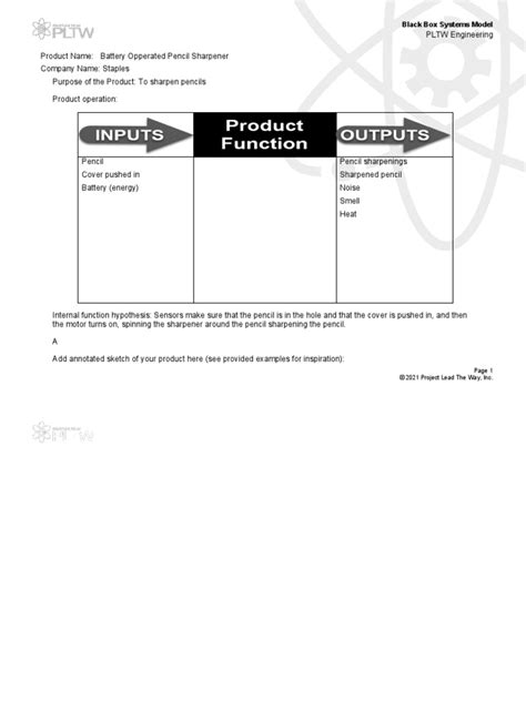 Ied Black Box Systems Model | PDF