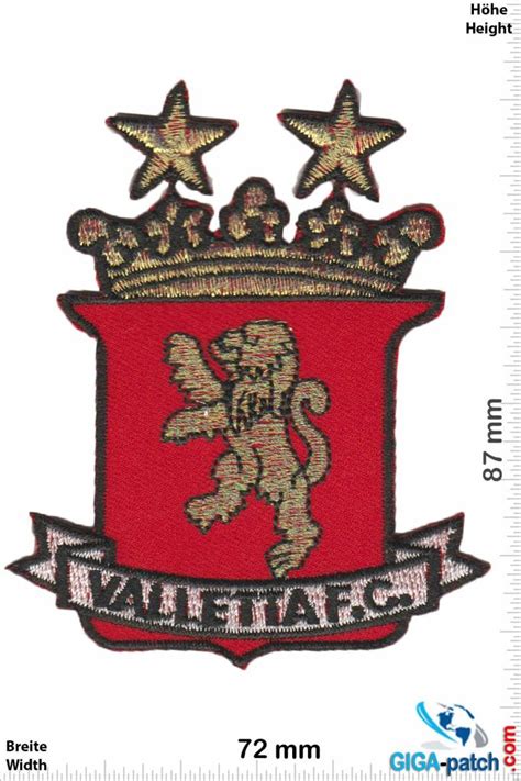 FC Valletta - Malta - Soccer - Parche - parche posterior - Patch ...