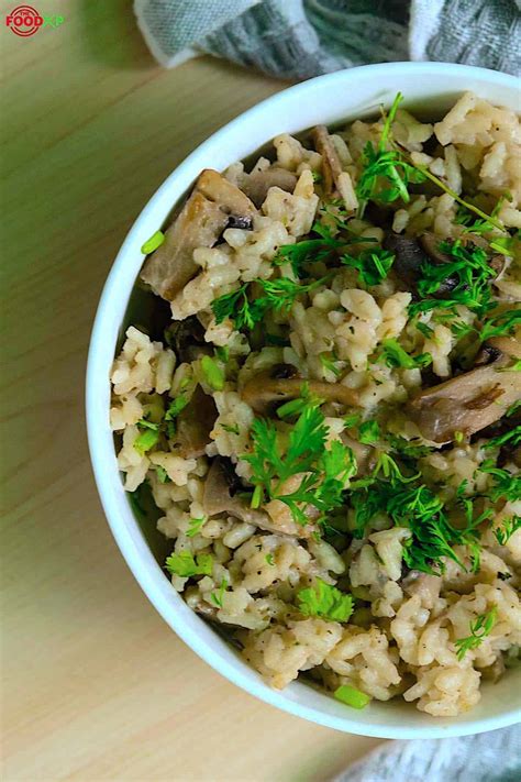 Perfect Gordon Ramsay Mushroom Risotto Recipe - TheFoodXP