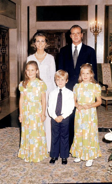 Not really obscure, but a picture of a young Juan Carlos I and Sofia with their three children ...