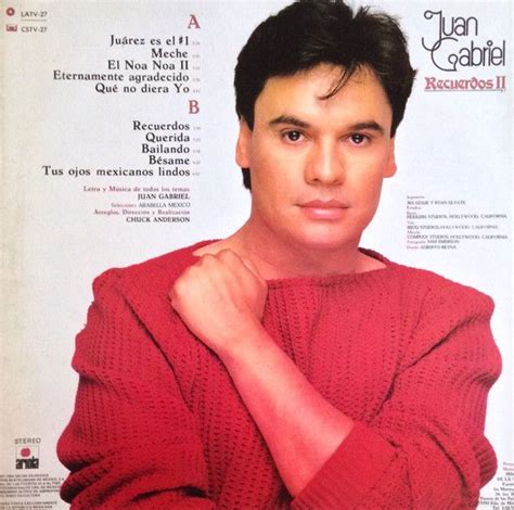 Juan Gabriel - Recuerdos II at Discogs 1984 | Juan gabriel, Gabriel, 80s makeup