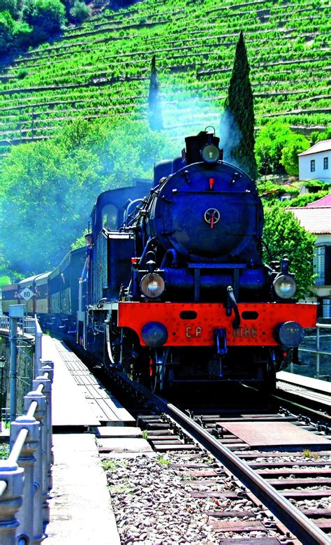 Historical Train in the Douro Valley | Train, Train travel, European destination