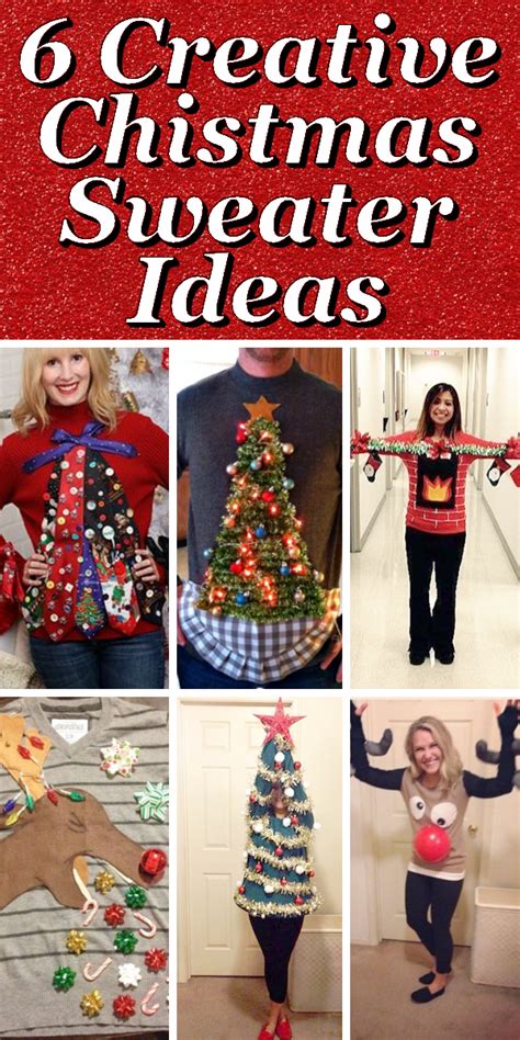 DIY Home Sweet Home: 6 Creative Christmas Sweater Ideas