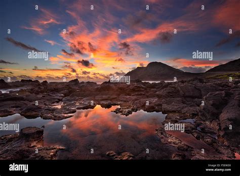 sunrise from Makapu'u beach, Hawaii Stock Photo - Alamy