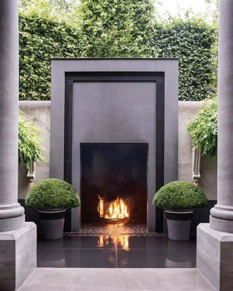 on trend: outdoor fireplaces — McCabe House