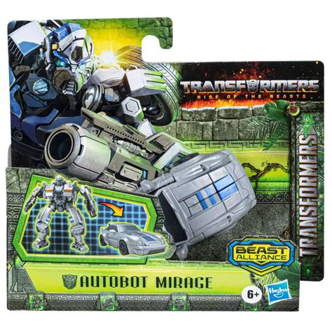 Transformers Rise of the Beasts Simple Steps Mirage 4.5 Action Figure ...