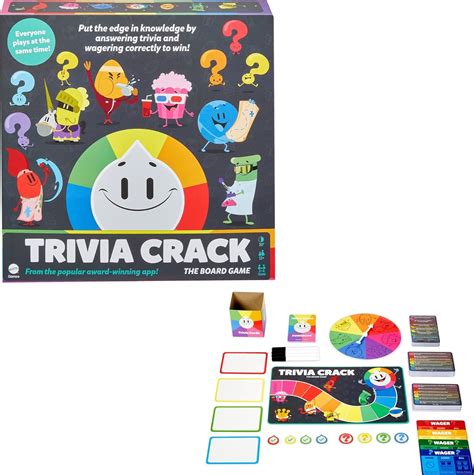 Mattel Games - Trivia Crack Board Game : Amazon.com.au: Toys & Games