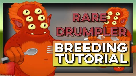 How to Breed RARE DRUMPLER 100% (Plant, Air, Earth Islands) - My Singing Monsters (2018) - YouTube