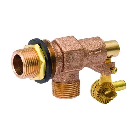 ProLine Series 3/4 in. Brass Male Inlet and Male Outlet Float Valve 109 ...