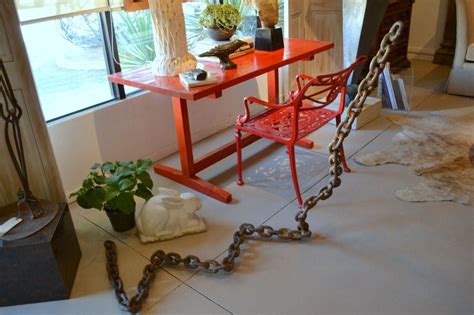 Folk Art Chain Sculpture for Outdoors at 1stDibs