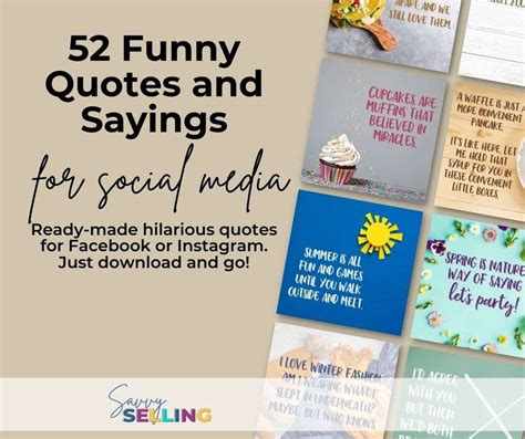 52 Funny Social Media Quotes for Direct Sellers