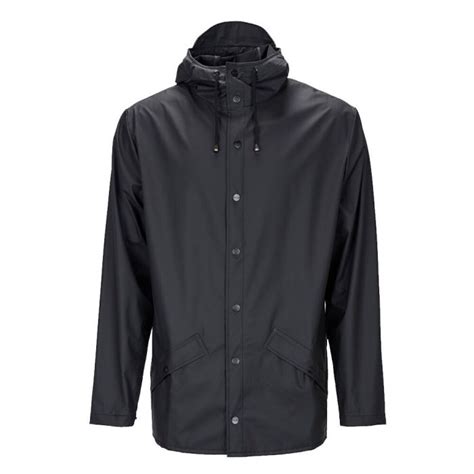 Rains Jacket - Black | Utility Gift UK