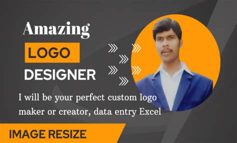 Be your perfect custom logo maker or creator, data entry by Ashokdani ...