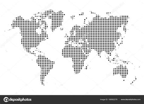 World map. World map dots. Pop art style background Stock Vector Image ...