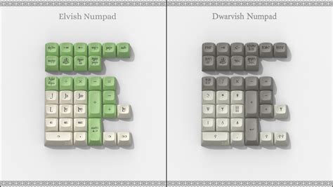 Type in Elvish and Dwarvish With These LOTR Keyboard Keycaps - Nerdist