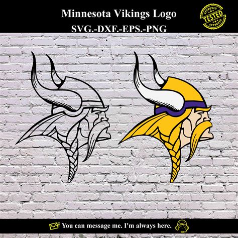 Minnesota Vikings Logo SVG Vector Digital product - instant - Inspire ...