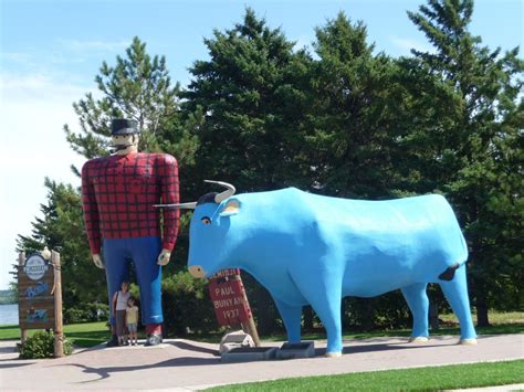 Paul Bunyan Statue in Bemidji, Minnesota - Imst