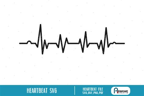 Heartbeat svg, EKG svg, ECG svg, Lifeline svg, Heartbeat Clip Art, svg ...