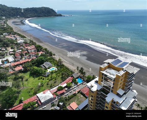 Jaco Beach, Garabito, Costa Rica. Popular beach for surfing, wildlife ...