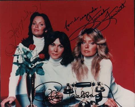 Charlie's Angels Cast Signed Photograph