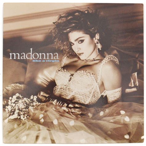 Vintage 80s Madonna Like a Virgin Pop Album Club Edition Record Vinyl ...