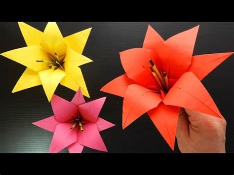 Flores de papel origami: tutorial fácil paso a paso - Papiroflexia y ...