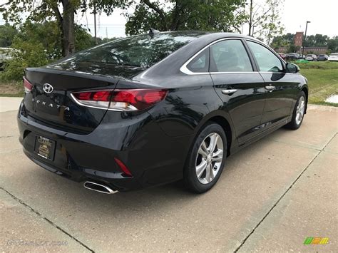 2018 Phantom Black Hyundai Sonata SEL #122266959 Photo #2 | GTCarLot.com - Car Color Galleries