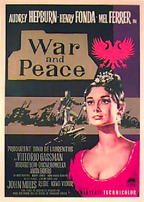 War and Peace Original 1956 German A1 Movie Poster - Posteritati Movie ...