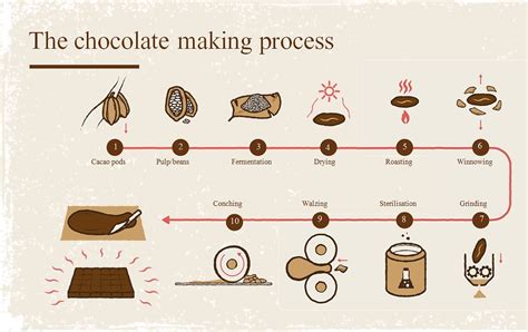 27 Sweet Walk - 10 Steps of making Chocolate...