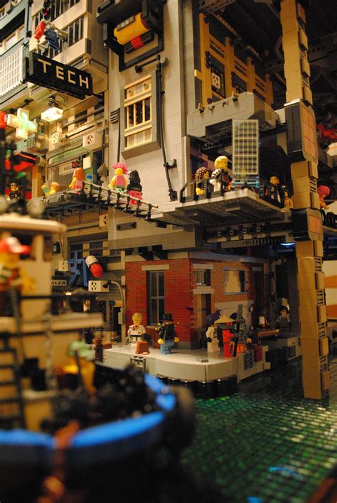 Cyberpunk city 013 | Lego city, Lego architecture, Lego ninjago city