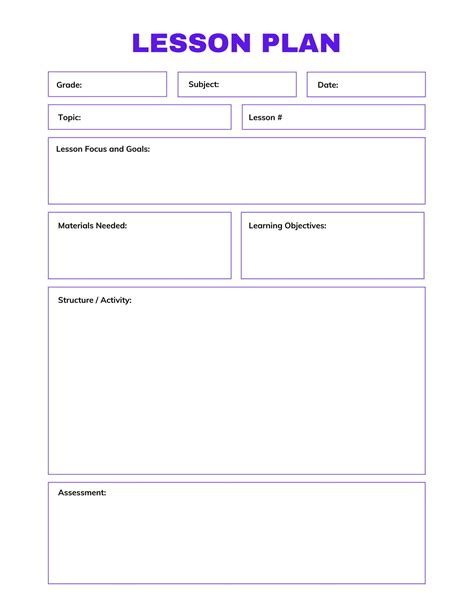 Esl Lesson Plan Template - prntbl.concejomunicipaldechinu.gov.co