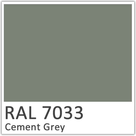 RAL 7033 (GT) Polyester Pigment - Cement Grey