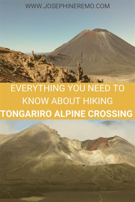 TONGARIRO NATIONAL PARK, HIKING IN: Josephine Remo's Travel Site