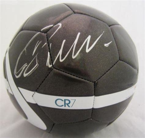 Cristiano Ronaldo Signed Ball, Autographed Soccer Balls