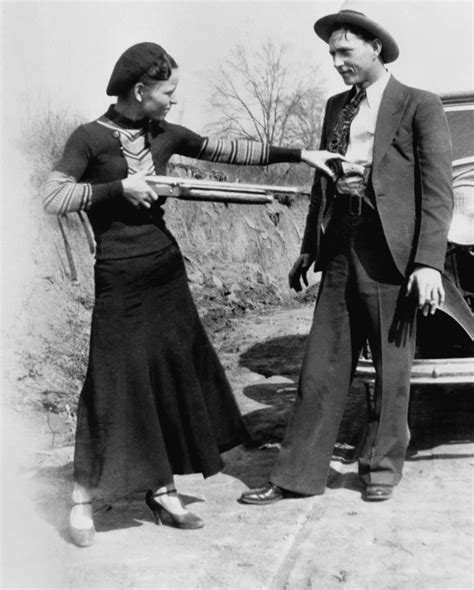 Bonnie and Clyde, history's most romantic robbers