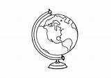 Coloring Page globe  Free Printables Img 14341 sketch template