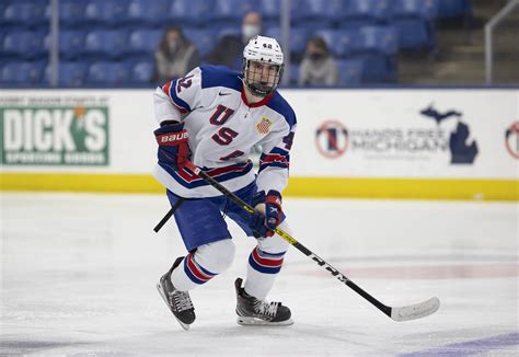 Cutter Gauthier Follows Father's Advice On The Ice