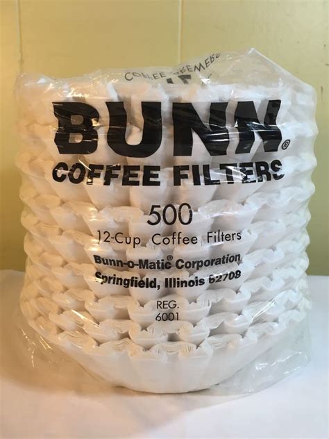 BUNN 12-Cup Commercial Coffee Filters, 450 - Has Been Opened reg 6001 #BUNN | Stemless wine ...