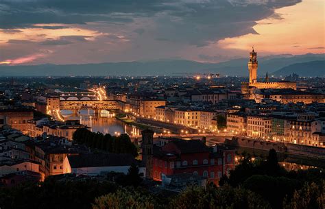 Piazzale Michelangelo at Sunset Photograph by Catalin Ene - Fine Art America