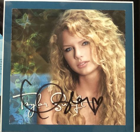 Taylor Swift Signed 18x28 Custom Framed CD Cover Display (JSA COA ...