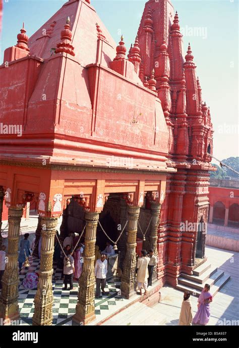 Varanasi durga temple hi-res stock photography and images - Alamy