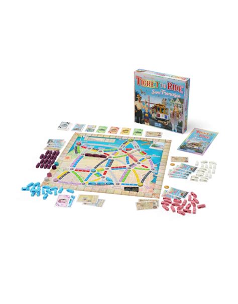 Days of Wonder - Ticket to Ride Express: San Francisco - ToymastersMB.ca - Westmans Local Toy Store