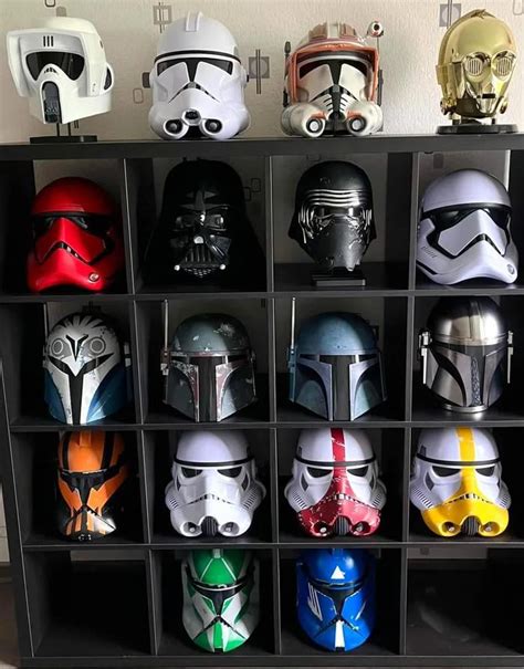 star wars helmet collection : r/Trailerclub