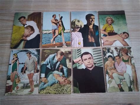 James Bond - Sean Connery - Lot of 8 vintage postcards - Catawiki